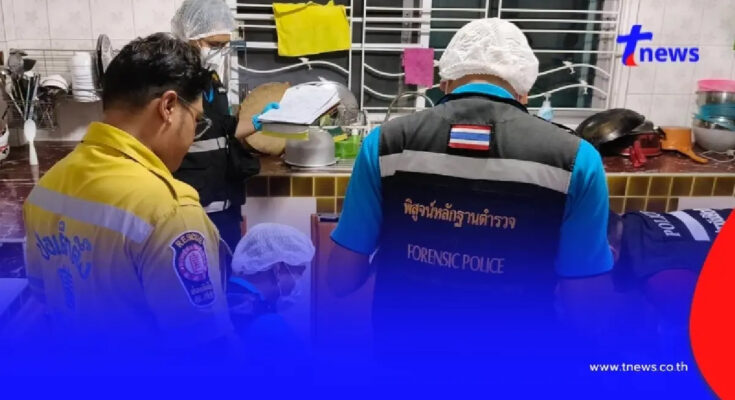 สลดย่านมีนบุรี หนุ่มบุกบ้านแฟนสาวทะเลาะหนัก ปมรักหึงหวง ก่อนคว้ามีดแทงฝ่ายหญิงดับสยอง แล้วผูกคอตายตาม ทิ้งร่องรอยสลดกลางบ้านพัก